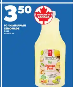 Independent City Market PC NIMBU PANI LEMONADE, 1.54 L offer