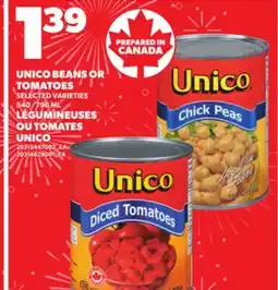 Independent City Market LÉGUMINEUSES OU TOMATES UNICO, 540 /796 ML offer
