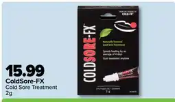 PharmaChoice ColdSore-FX Cold Sore Treatment offer