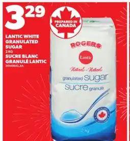 Independent City Market SUCRE BLANC GRANULÉ LANTIC, 2 KG offer