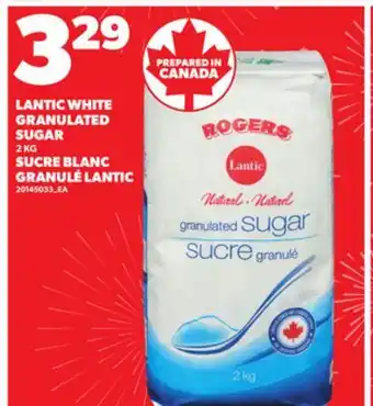 Independent City Market SUCRE BLANC GRANULÉ LANTIC, 2 KG offer