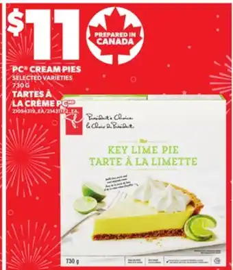 Independent City Market TARTES À LA CRÈME, 730 G offer