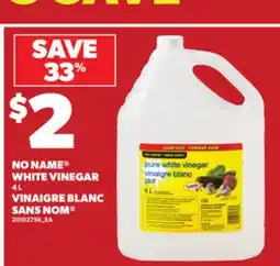 Independent City Market VINAIGRE BLANC SANS NOM , 4 L offer