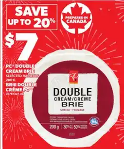 Independent City Market BRIE DOUBLE CRÈME PC, 200 G offer