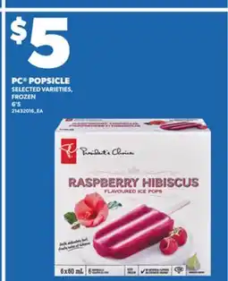 Independent City Market PC POPSICLE, 6'S offer