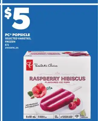 Independent City Market PC POPSICLE, 6'S offer