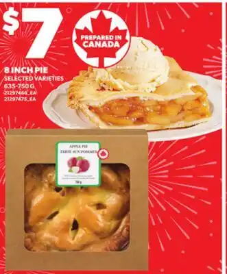 Independent City Market 8 INCH PIE, 635-750 G offer