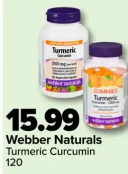 PharmaChoice Webber Naturals Turmeric Curcumin offer