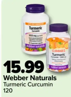 PharmaChoice Webber Naturals Turmeric Curcumin offer