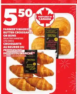 Independent City Market CROISSANTS AU BEURRE OU PETITS PAINS DÉLICES DU MARCHÉ, 270/300 G offer