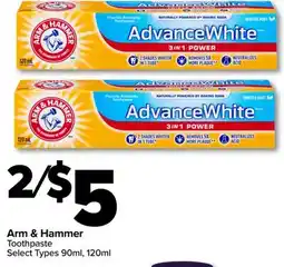 PharmaChoice Arm & Hammer Toothpaste offer