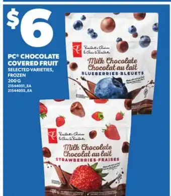 Independent City Market PC CHOCOLATE COVERED FRUIT, 200 G offer