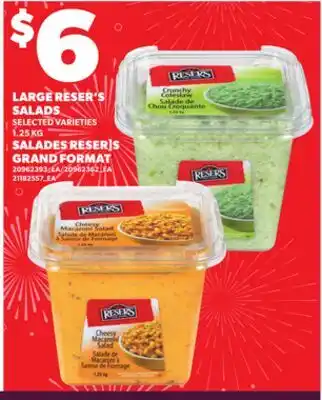 Independent City Market SALADES RESER]S GRAND FORMAT offer