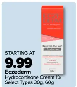 PharmaChoice Eczederm Hydrocortisone Cream 1% offer