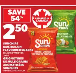 Independent City Market GRIGNOTINES DE MULTIGRAINS AROMATISÉES SUNCHIPS, 205 G offer