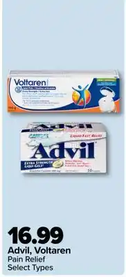PharmaChoice Advil, Voltaren Pain Relief offer