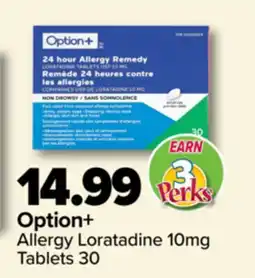 PharmaChoice Option+ Allergy Loratadine offer