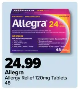 PharmaChoice Allegra Allergy Relief 120mg Tablets offer