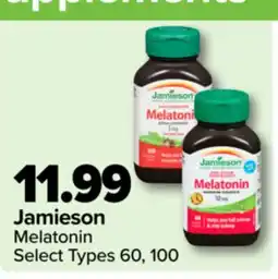 PharmaChoice Jamieson Melatonin offer