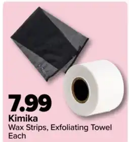 PharmaChoice Kimika Wax Strips, Exfoliating Towel offer