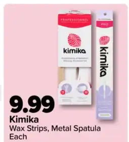 PharmaChoice Kimika Wax Strips, Metal Spatula offer