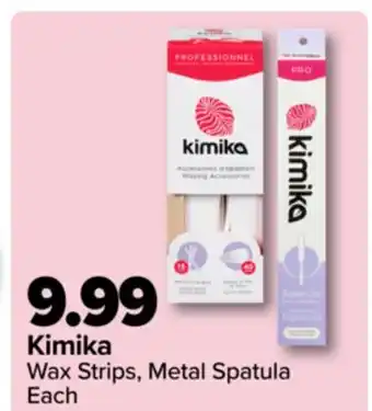 PharmaChoice Kimika Wax Strips, Metal Spatula offer