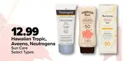 PharmaChoice Hawaiian Tropic, Aveeno, Neutrogena Sun Care offer