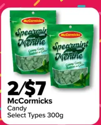 PharmaChoice McCormicks Candy offer