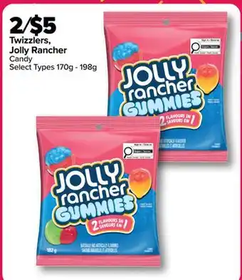 PharmaChoice Twizzlers, Jolly Rancher Candy offer