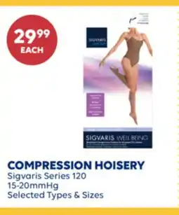 Wellwise by Shoppers Sigvaris Series 120 COMPRESSION HOISERY offer