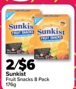 PharmaChoice Sunkist Fruit Snacks offer