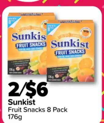 PharmaChoice Sunkist Fruit Snacks offer