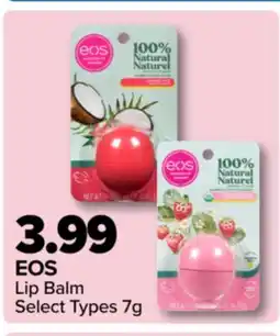 PharmaChoice EOS Lip Balm offer