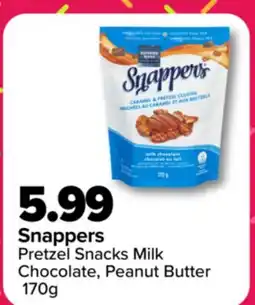 PharmaChoice Snappers Pretzel Snacks Milk Chocolate, Peanut Butter offer