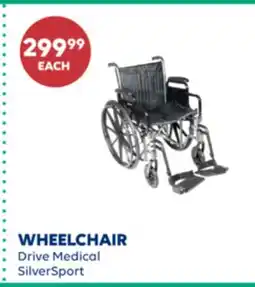 Wellwise by Shoppers Drive Medical WHEELCHAIR offer