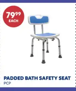 Wellwise by Shoppers PCP PADDED BATH SAFETY SEAT offer