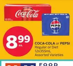 Rexall COCA-COLA or PEPSI Regular or Diet offer