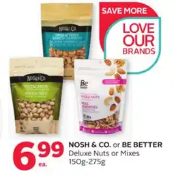 Rexall NOSH & CO. or BE BETTER Deluxe Nuts or Mixes offer