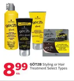 Rexall GÖT2B Styling or Hair Treatment offer