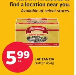 Rexall LACTANTIA Butter offer