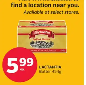 Rexall LACTANTIA Butter offer