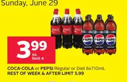 Rexall COCA-COLA or PEPSI offer