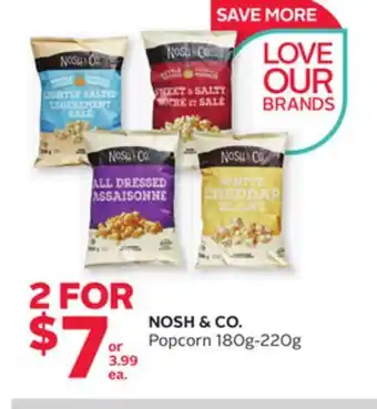 Rexall NOSH & CO. Popcorn offer