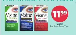 Rexall VISINE Eye Drops offer