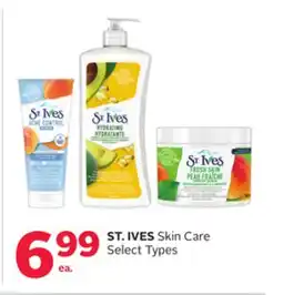 Rexall ST. IVES Skin Care offer