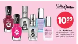 Rexall SALLY HANSEN Miracle Gel Nail Colour or Complete Repair + Rescue Nail Treatment offer