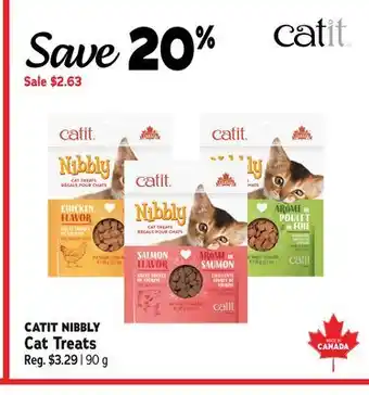 Ren’s Pets Depot CATIT NIBBLY Cat Treats offer