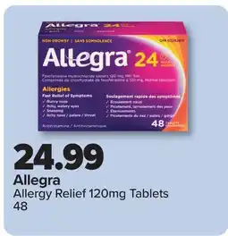 PharmaChoice Allergy Relief 120mg Tablets 48 offer