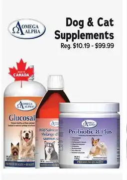Ren’s Pets Depot Omega Alpha Dog & Cat Supplements offer