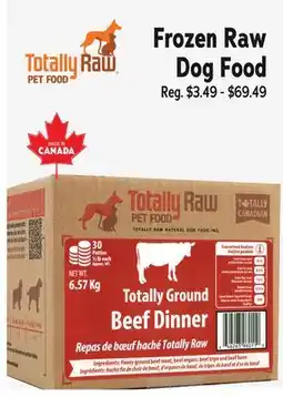 Ren’s Pets Depot Frozen Raw Dog Food offer